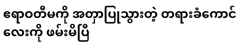 Even the accused boy who went after the Irrawaddy still denied being caught