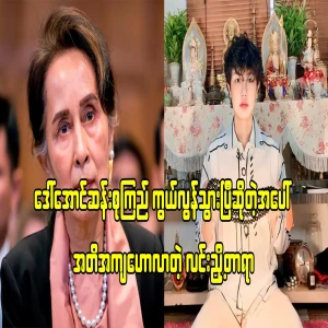 Aung San Suu Kyi was confirmed by Lin Nyo Tara